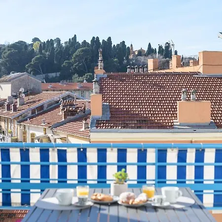 Апартаменты 5 Papon - Dernier Etage - Terrasse A Ciel Ouvert - Garibaldi *